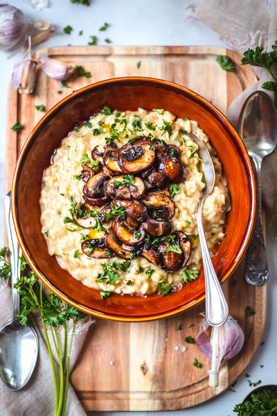 Vegan Mushroom Risotto &ndash; Us-Farmers Spice