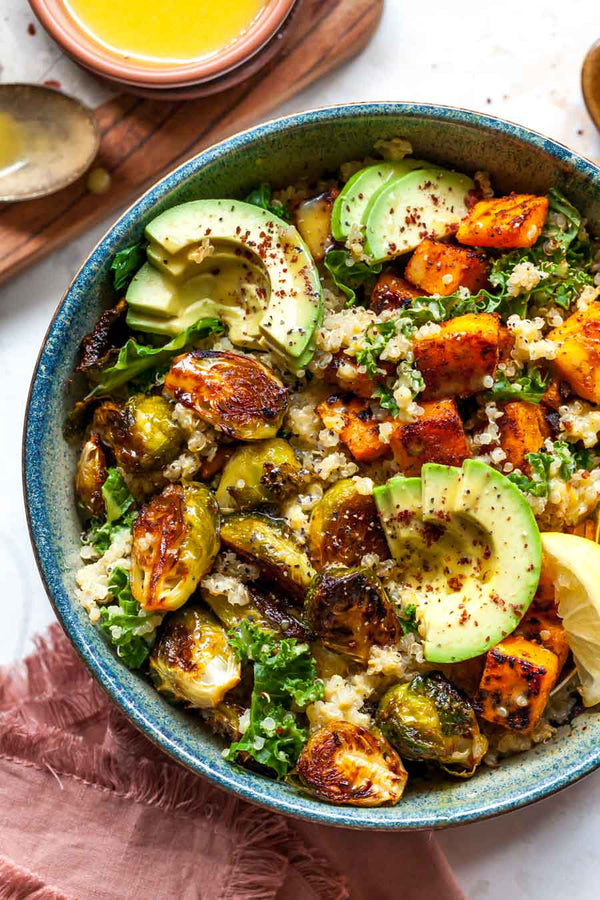 Quinoa Power Bowl with Maple Chipotle
