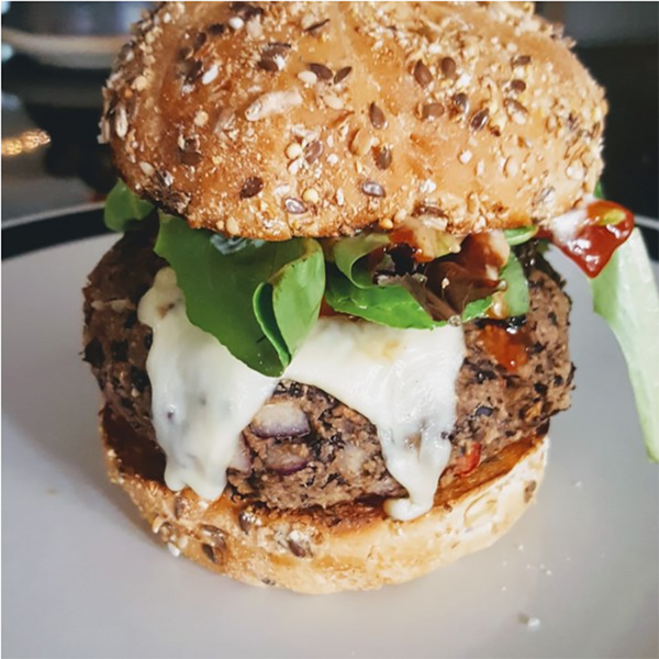 Homemade Black Bean Veggie Burgers