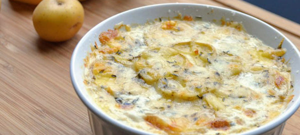 Potato and Pumpkin Gratin