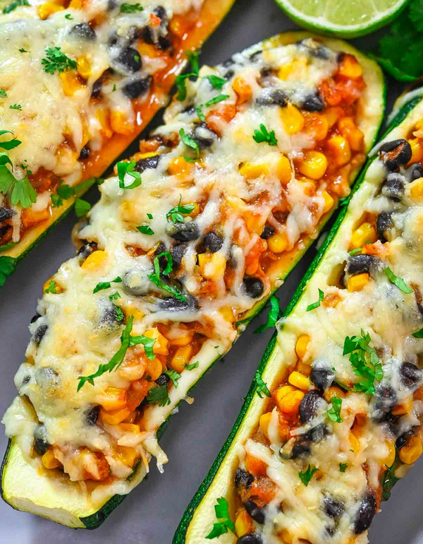 Mexican Zucchini Boats