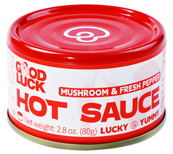 Good Luck Mushroom & Fresh Pepper,Mushroom & Soybean Hot Sauce