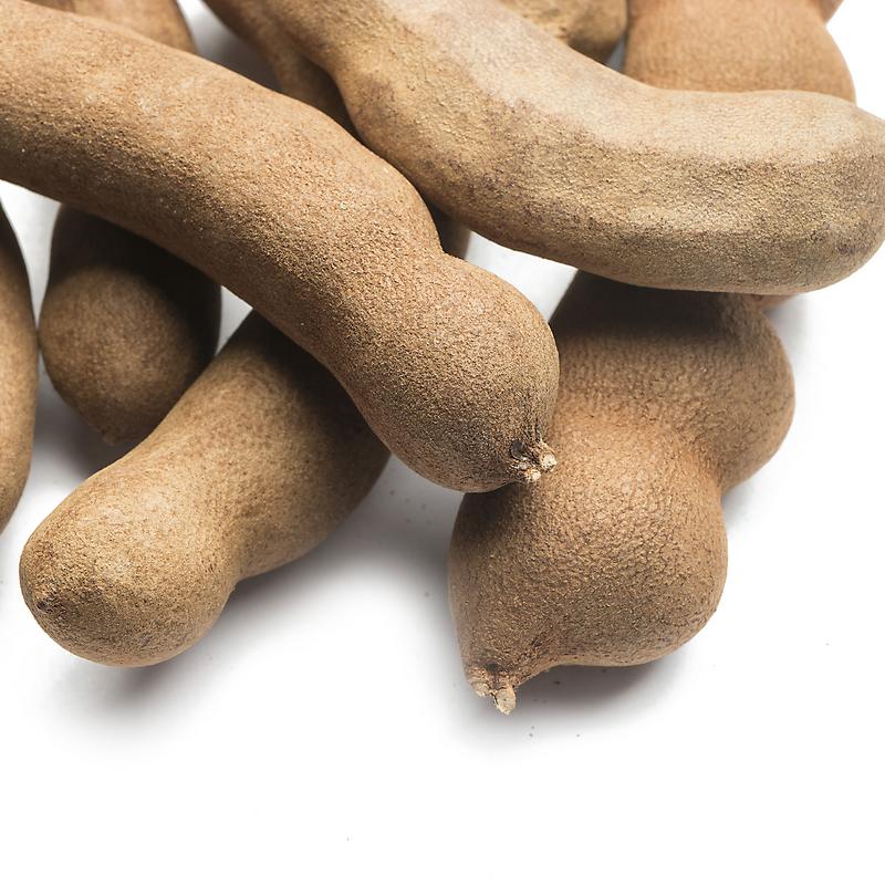Dried tamarind pods