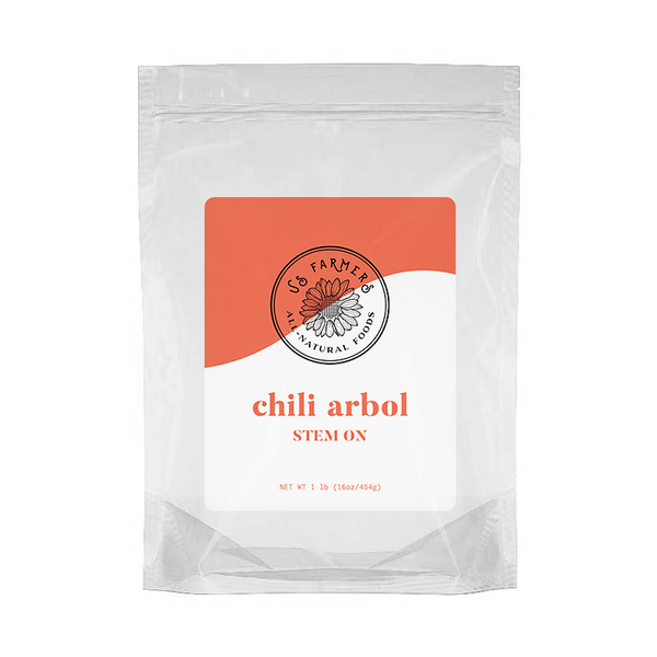 Chili Arbol with Stem